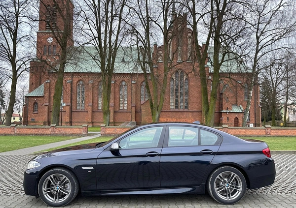 BMW Seria 5 cena 79500 przebieg: 83000, rok produkcji 2014 z Ryki małe 704